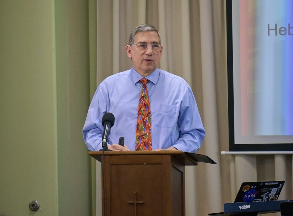 Minister Paul Condrell speaking at WCEC