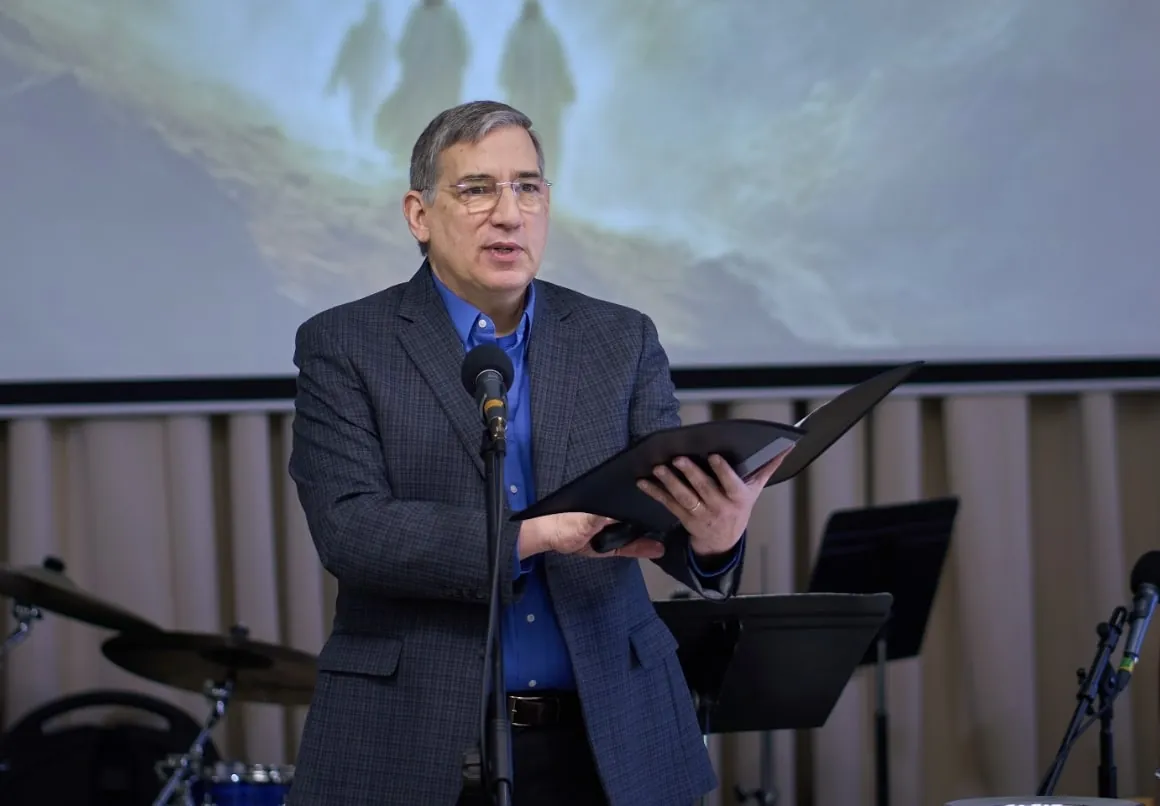 WCEC pastor teaching from Scripture